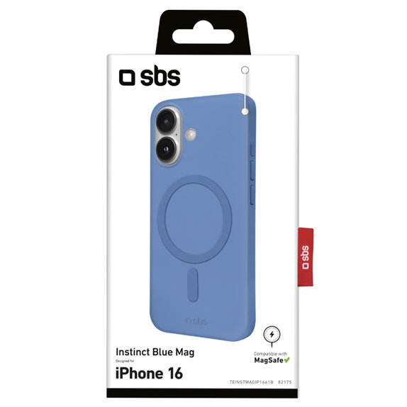 SBS - Maska Instinct Mag sa MagSafe za iPhone 16, plava