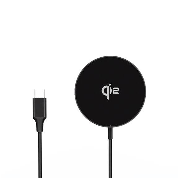 FixPremium - MagSafe Punjač s Qi2, crna