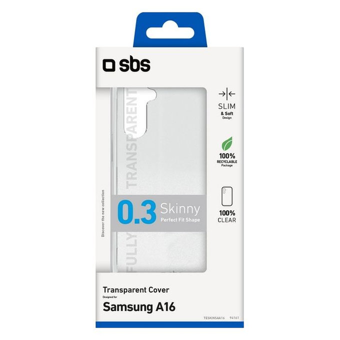 SBS - Maska Skinny za Samsung Galaxy A16, transparent