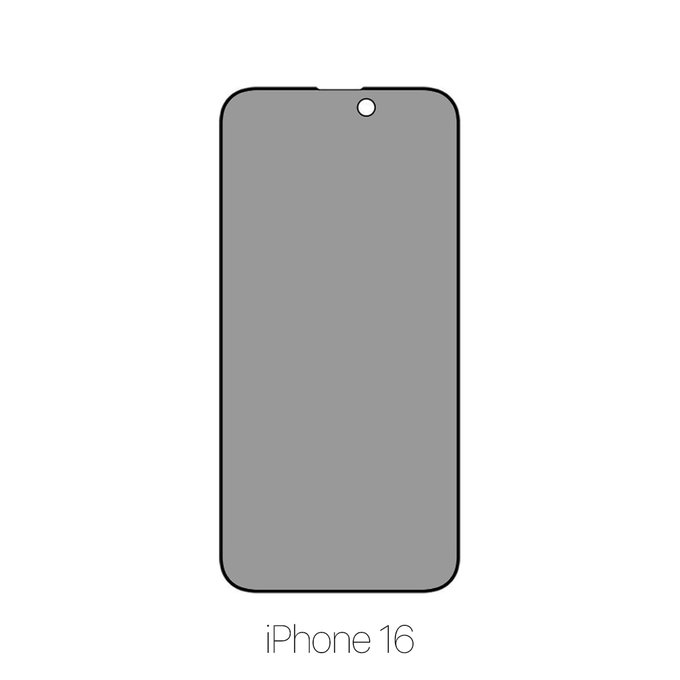 FixPremium Privacy Anti-Spy Glass - Kaljeno Staklo za iPhone 16