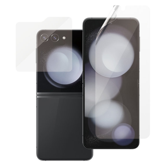 Zaštitna folija UWF i kaljeno staklo za Samsung Galaxy Z Flip6, Prozirna, SAFE by PanzerGlass