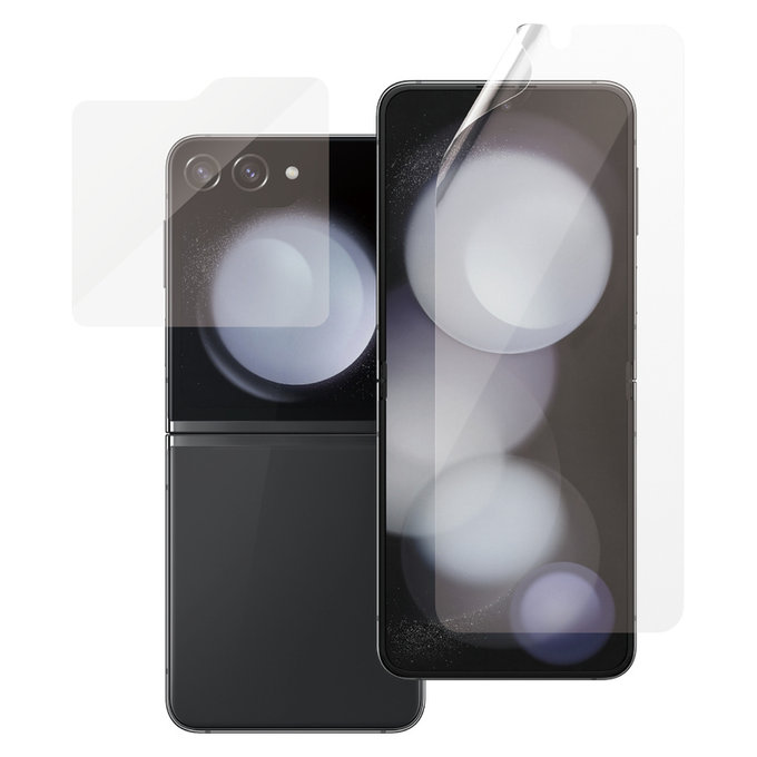 Zaštitna folija UWF i kaljeno staklo za Samsung Galaxy Z Flip6, Prozirna, SAFE by PanzerGlass