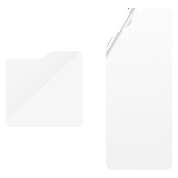 Zaštitna folija UWF i kaljeno staklo za Samsung Galaxy Z Flip6, Prozirna, SAFE by PanzerGlass