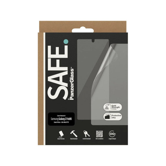 Zaštitna folija UWF i kaljeno staklo za Samsung Galaxy Z Fold6, Prozirna, SAFE by PanzerGlass