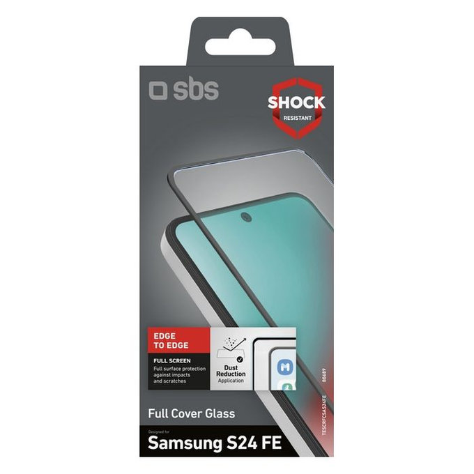 SBS - Kaljeno Staklo Full Cover za Samsung Galaxy A36, A56 i S24 FE, crno