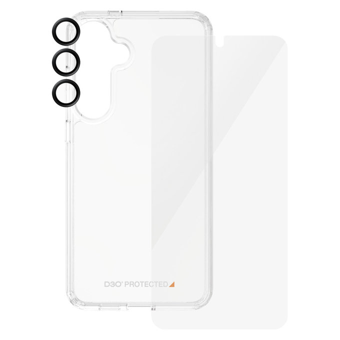 Bundle Hoops + Kaljeno staklo UWF + Hard Case D3O za Samsung Galaxy S24+, PanzerGlass