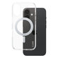 Maska Kickstand s MagSafeom za iPhone 16, Srebrna, CARE