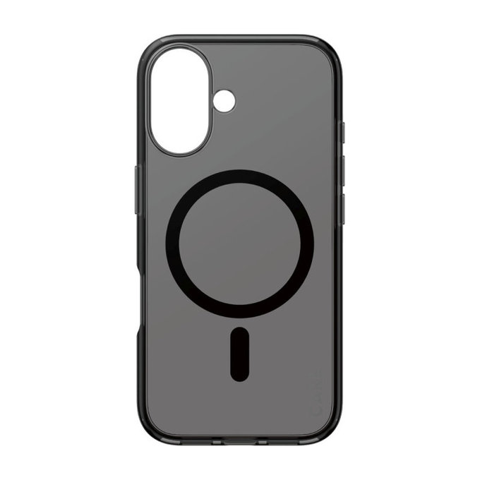 Maska Smokey s MagSafeom za iPhone 16, Crna, CARE
