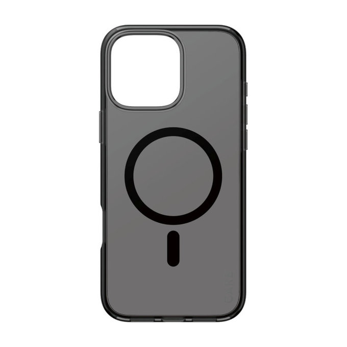 Maska Smokey s MagSafeom za iPhone 16 Pro Max, Crna, CARE