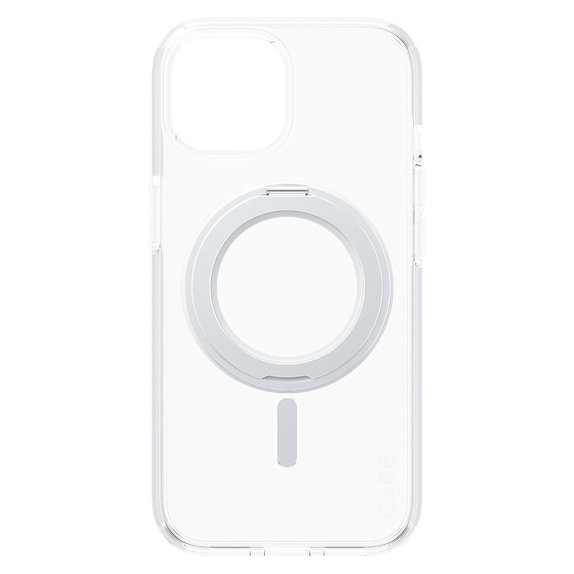Maska Kickstand s MagSAFE by PanzerGlass za iPhone 15, Srebrna, PanzerGlass