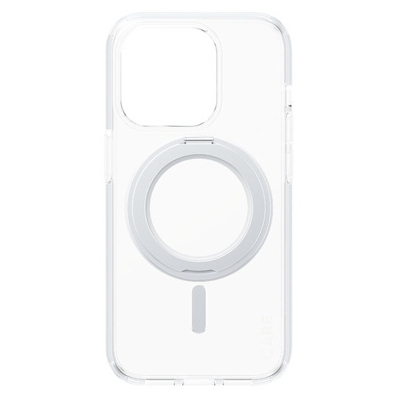 Maska Kickstand s MagSAFE by PanzerGlass za iPhone 15 Pro, Srebrna, PanzerGlass