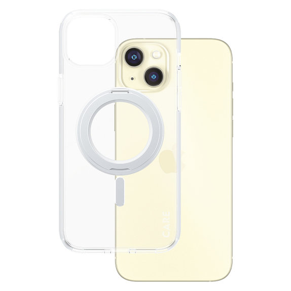 Maska Kickstand s MagSAFE by PanzerGlass za iPhone 15 Pro Max, Srebrna, PanzerGlass