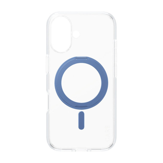 Maska Kickstand s MagSafeom za iPhone 16, Plava, CARE