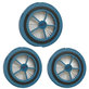 Proscenic P10, P11, U11 - HEPA Filter (Blue) - 3 kom