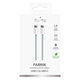 PURO - USB-C Kabel / USB-C, 60W, Fabrik FABK4, 1,5 m, island mist