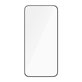 Kaljeno staklo UWF Ceramic s aplikatorom za iPhone 15 Plus, Crna, PanzerGlass