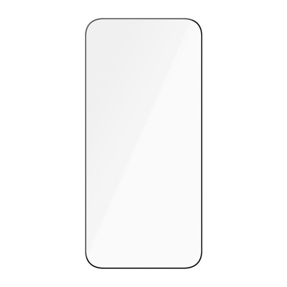 Kaljeno staklo UWF Ceramic s aplikatorom za iPhone 15 Pro Max, Crna, PanzerGlass