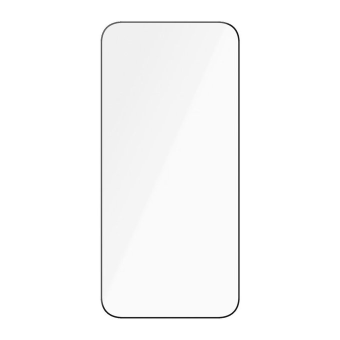 Kaljeno staklo UWF Ceramic s aplikatorom za iPhone 15 Pro Max, Crna, PanzerGlass