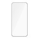 Kaljeno staklo UWF Ceramic s aplikatorom za iPhone 15 Pro Max, Crna, PanzerGlass
