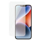 Kaljeno staklo Case Friendly za iPhone 16e/14/13 Pro/13, Crna, SAFE