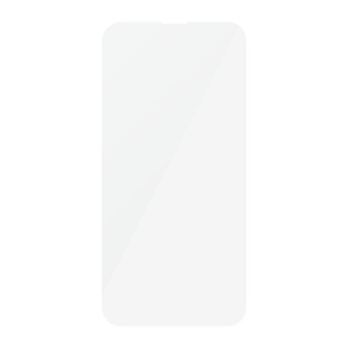 Kaljeno staklo Case Friendly za iPhone 16e/14/13 Pro/13, Crna, SAFE