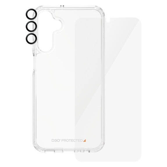 Bundle Hoops + Kaljeno staklo UWF + Hard Case D3O za Samsung Galaxy A15/A15 5G, PanzerGlass