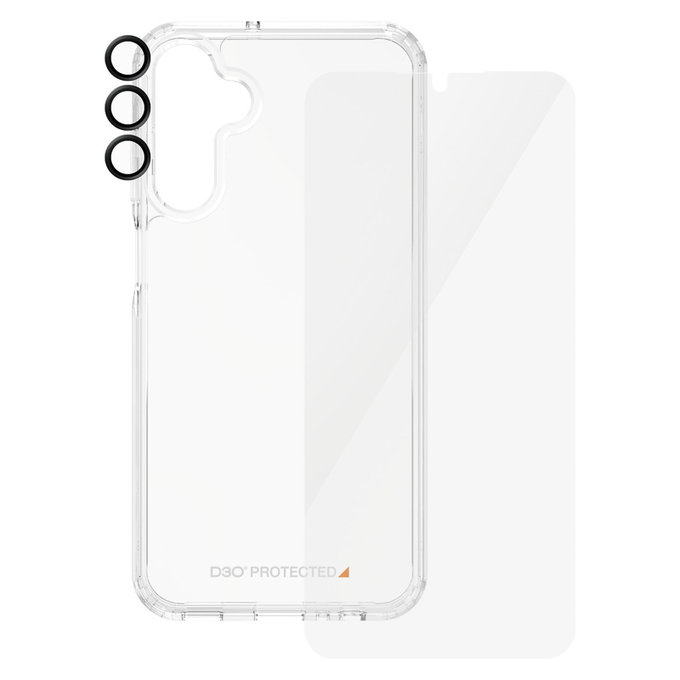 Bundle Hoops + Kaljeno staklo UWF + Hard Case D3O za Samsung Galaxy A15/A15 5G, PanzerGlass