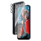 Bundle Hoops + Kaljeno staklo UWF + Hard Case D3O za Samsung Galaxy A25 5G, Prozirna, PanzerGlass