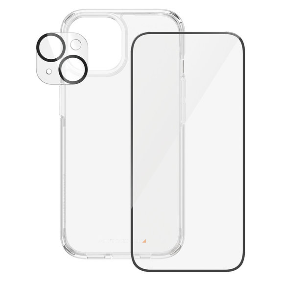 Bundle PicturePerfect + Kaljeno staklo UWF + Hard Case D3O za iPhone 15, PanzerGlass