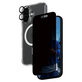 Bundle Hoops + Kaljeno staklo UWF Privacy + Hard Case za iPhone 16, PanzerGlass