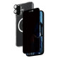 Bundle Hoops + Kaljeno staklo UWF Privacy + Hard Case za iPhone 16 Plus, PanzerGlass