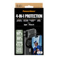 Bundle Hoops + Kaljeno staklo UWF + Hard Case + Magnetic Ring Mount za iPhone 16, PanzerGlass