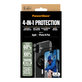 Bundle Hoops + Kaljeno staklo UWF + Hard Case + Magnetic Ring Mount za iPhone 16 Plus, PanzerGlass
