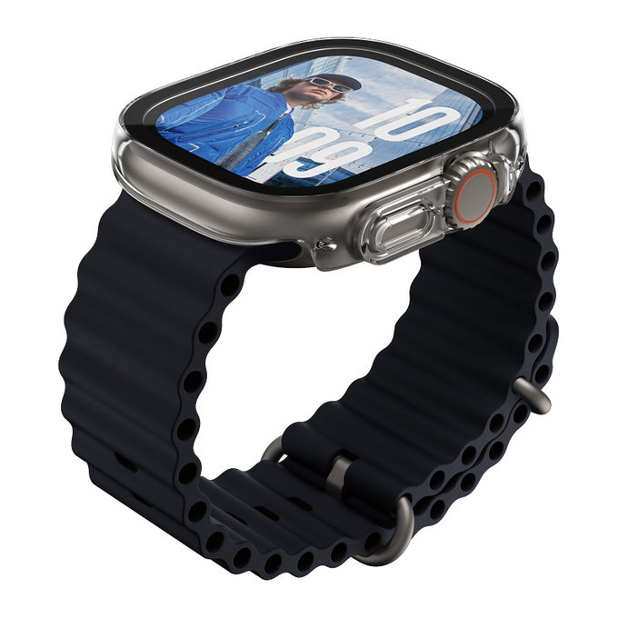 Kaljeno staklo Full Body Slim za Apple Watch Ultra 2024/Ultra 2/Ultra, Prozirna, PanzerGlass