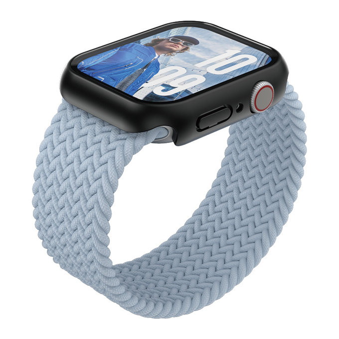 Kaljeno staklo Full Body Slim za Apple Watch 11/10 46 mm, Crna, PanzerGlass
