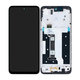 Motorola Moto G35 5G - LCD zaslon + zaslon osjetljiv na dodir + okvir (Black) - 5D68C28856 Genuine Service Pack
