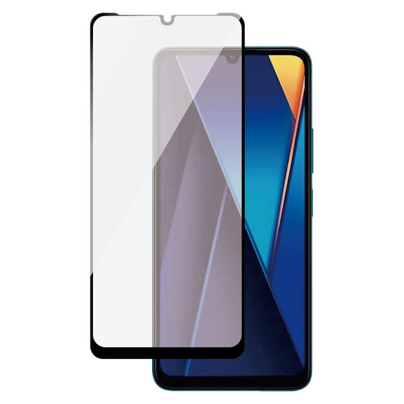 Kaljeno staklo UWF za Xiaomi Redmi 13C 5G, Crna, SAFE by PanzerGlass