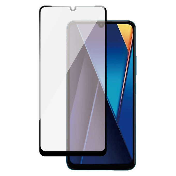 Kaljeno staklo UWF za Xiaomi Redmi 13C 5G, Crna, SAFE by PanzerGlass