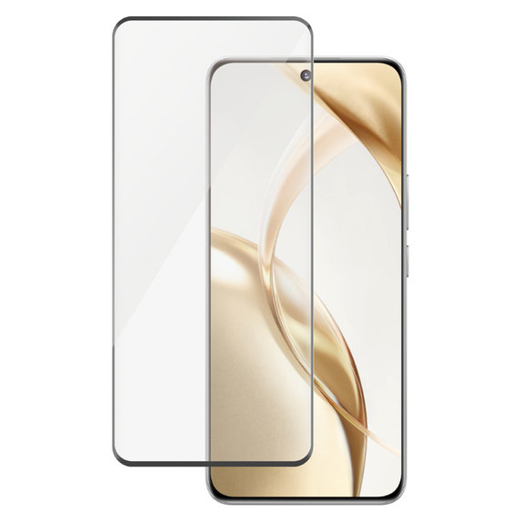 Kaljeno staklo Re:Fresh UWF za Honor 200, Crna, PanzerGlass
