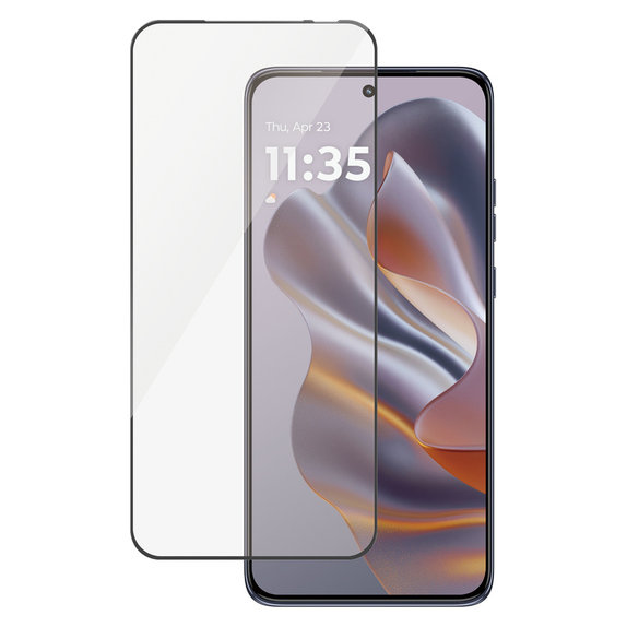 Kaljeno staklo UWF za Motorola Edge 50 Neo, Crna, PanzerGlass