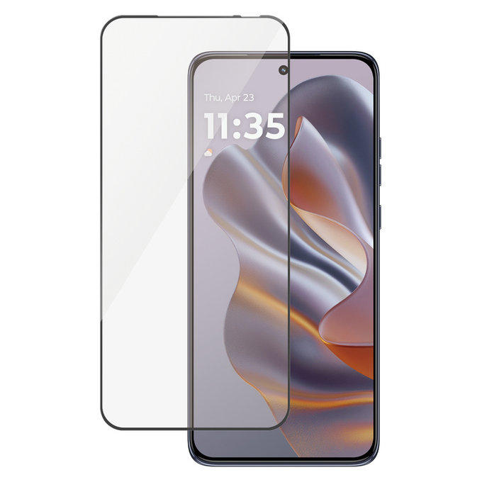 Kaljeno staklo UWF za Motorola Edge 50 Neo, Crna, PanzerGlass