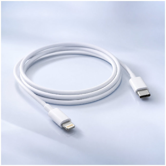 FixPremium - Kabel Lightning/USB-C, 1.5m, bijela