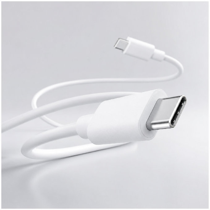 FixPremium - Kabel USB-C/USB-C, 1.5m, bijela