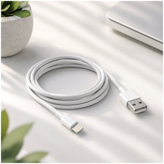 FixPremium - Kabel Lightning/USB, 1.5m, bijela