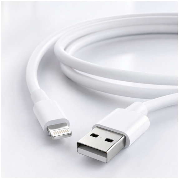 FixPremium - Kabel Lightning/USB, 1.5m, bijela