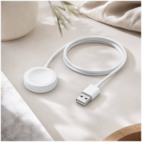 FixPremium - Kabel Watch/USB, 1.5m, bijela