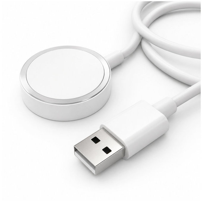 FixPremium - Kabel Watch/USB, 1.5m, bijela