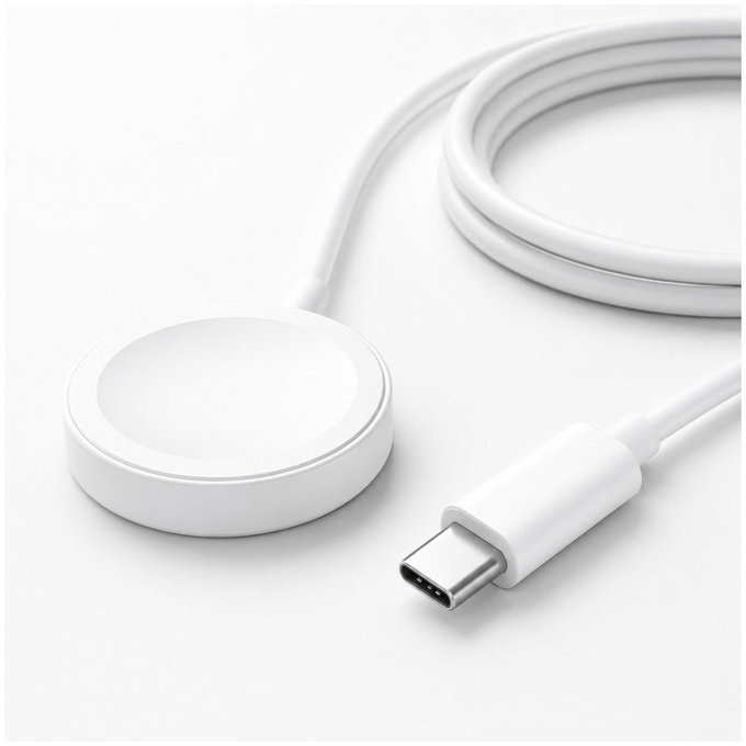 FixPremium - Kabel Watch/USB-C, 1.5m, bijela
