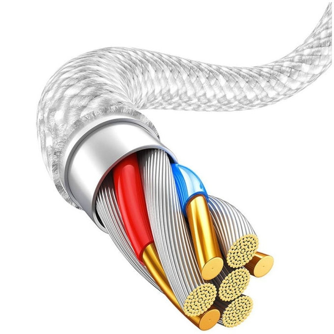 Baseus - Kabel Lightning/USB, 1.5m, bijela