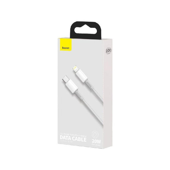 Baseus - Kabel Lightning/USB-C, 1.5m, bijela